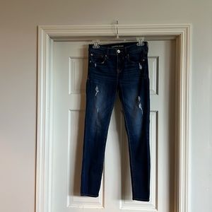 Express Jeans- mid rise  leggings size 0s